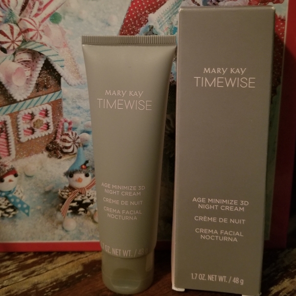 Mary Kay TIMEWISE Age Minimize 3D Night Cream 1.7 Fluid Ounces NEW - Picture 2 of 4